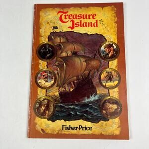 Fisher Price Treasure Island Marvel Classic Comic Book 1976 Softcover PB Vintage